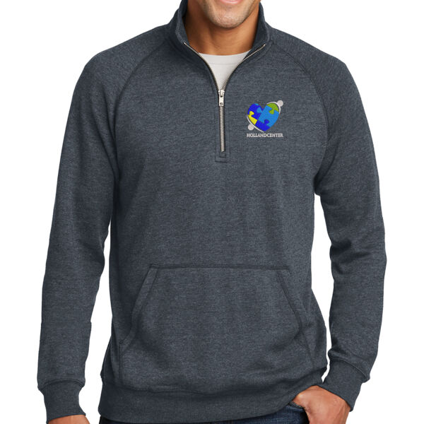 District Lightweight Fleece 1/4 Zip  - Embroidered Logo Thumbnail