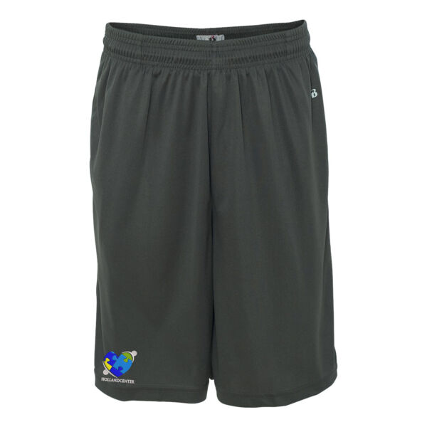 Badger B-Core 10" Shorts with Pockets - Embroidered Logo Thumbnail