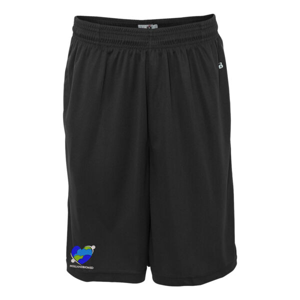 Badger B-Core 10" Shorts with Pockets - Embroidered Logo Thumbnail