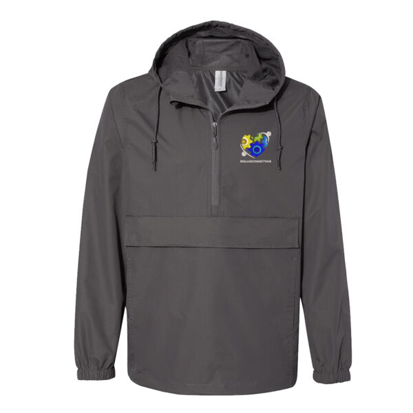 Independent Trading Co. Nylon Anorak - Embroidered Logo Thumbnail