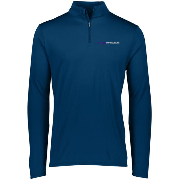 Attain Wicking 1/4 Zip Pullover - Embroidered Logo Thumbnail