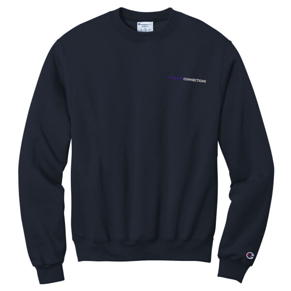 Champion Powerblend Crewneck Sweatshirt  - Embroidered Logo Thumbnail