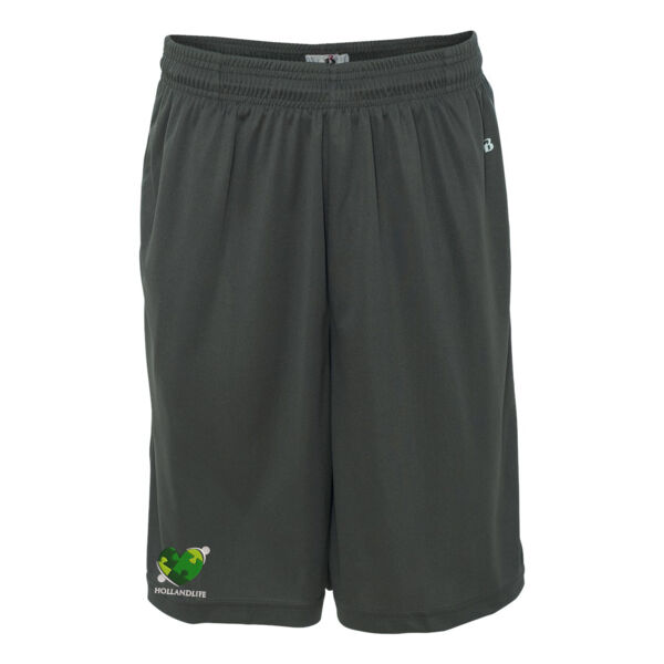 Badger B-Core 10" Shorts with Pockets - Embroidered Logo Thumbnail