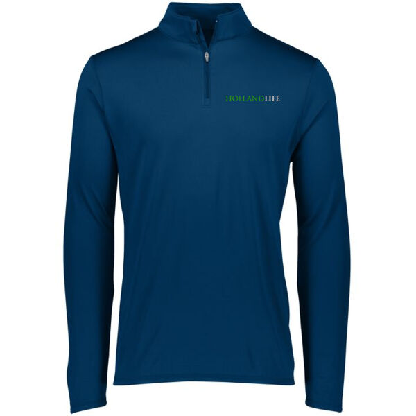 Attain Wicking 1/4 Zip Pullover - Embroidered Logo Thumbnail