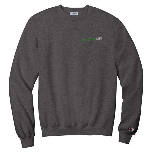 Champion Powerblend Crewneck Sweatshirt  - Embroidered Logo Thumbnail