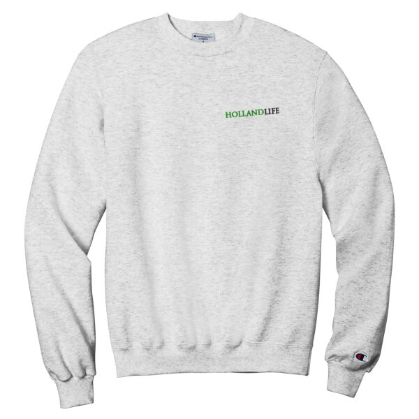Champion Powerblend Crewneck Sweatshirt  - Embroidered Logo Thumbnail
