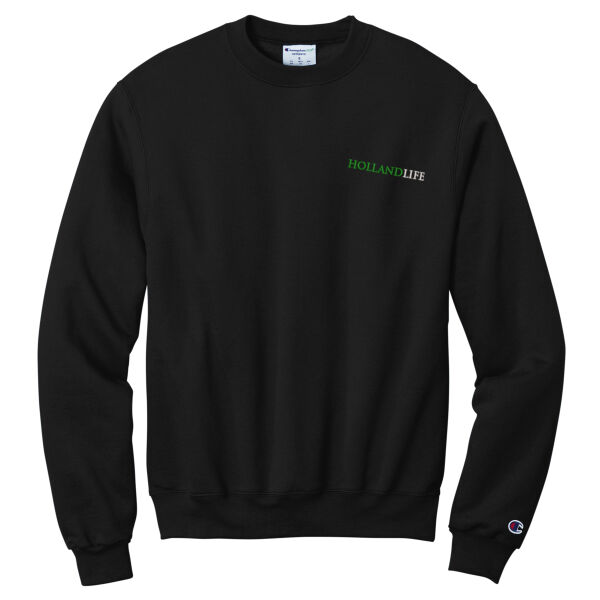 Champion Powerblend Crewneck Sweatshirt  - Embroidered Logo Thumbnail