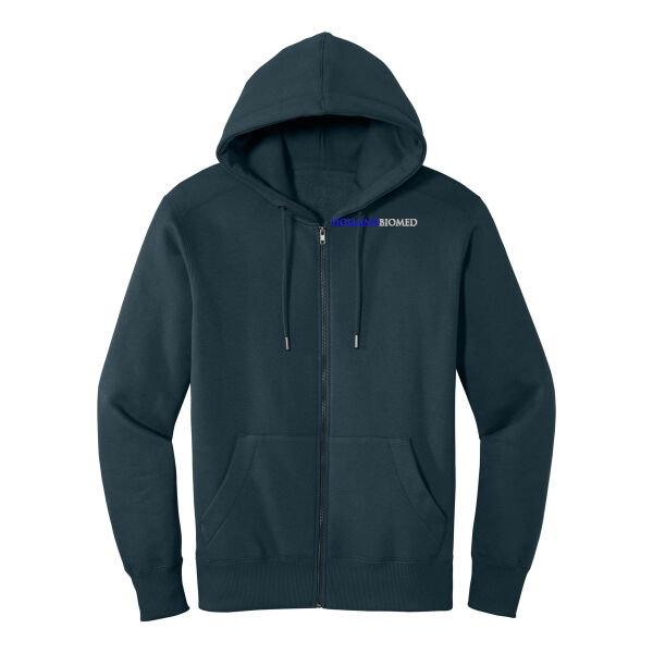 District Perfect Weight Fleece Full-Zip Hoodie  - Embroidered Logo Thumbnail