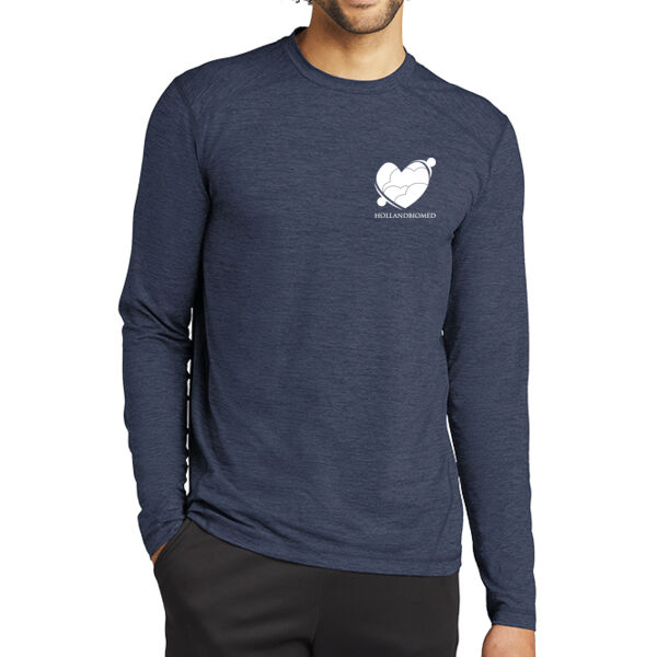 Sport-Tek Exchange 1.5 Long Sleeve Crew - Printed Logo Thumbnail