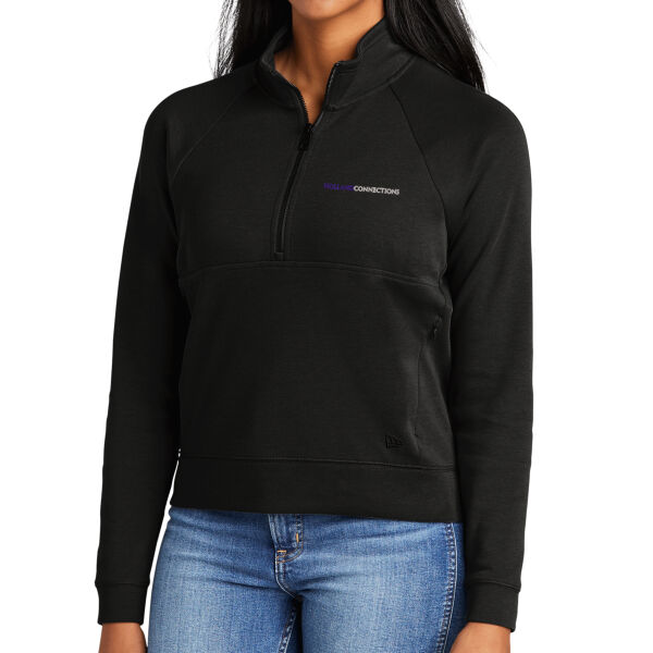 New Era Ladies STS 1/2 Zip - Embroidered Logo Thumbnail