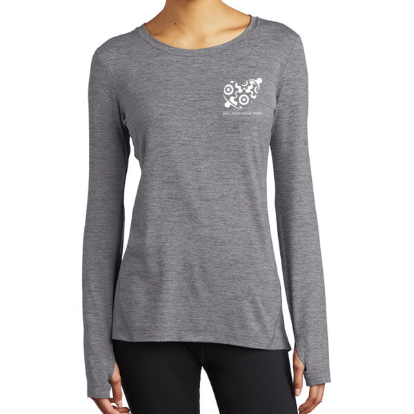 Sport-Tek Ladies Exchange 1.5 Long Sleeve Crew - Printed Logo Thumbnail