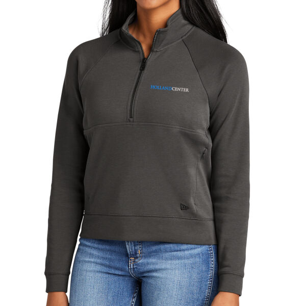 New Era Ladies STS 1/2 Zip - Embroidered Logo Thumbnail