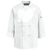 Eight Knot Button Chef Coat with Thermometer Pocket Thumbnail