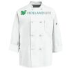 Eight Knot Button Chef Coat with Thermometer Pocket Thumbnail