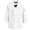 Eight Knot Button Chef Coat with Thermometer Pocket Thumbnail