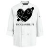 Eight Knot Button Chef Coat with Thermometer Pocket Thumbnail