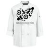 Eight Knot Button Chef Coat with Thermometer Pocket Thumbnail