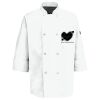 Button Chef Coat with Thermometer Pocket Thumbnail