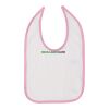 Infant Contrast Trim Premium Jersey Bib Thumbnail