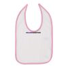 Infant Contrast Trim Premium Jersey Bib Thumbnail