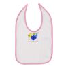 Infant Contrast Trim Premium Jersey Bib Thumbnail