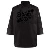 Black Knot Button Chef Coat Thumbnail