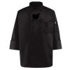 Black Knot Button Chef Coat Thumbnail